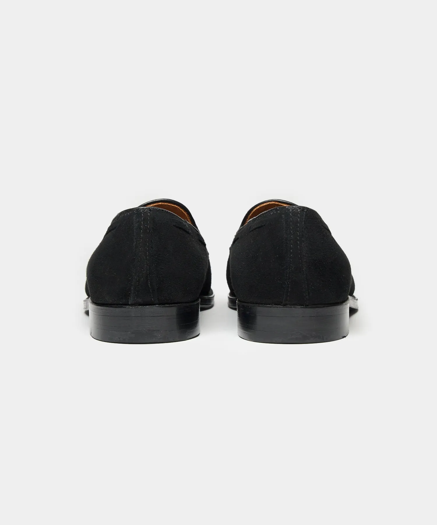 Todd Snyder x Alden Suede Blackout Tassel Loafer