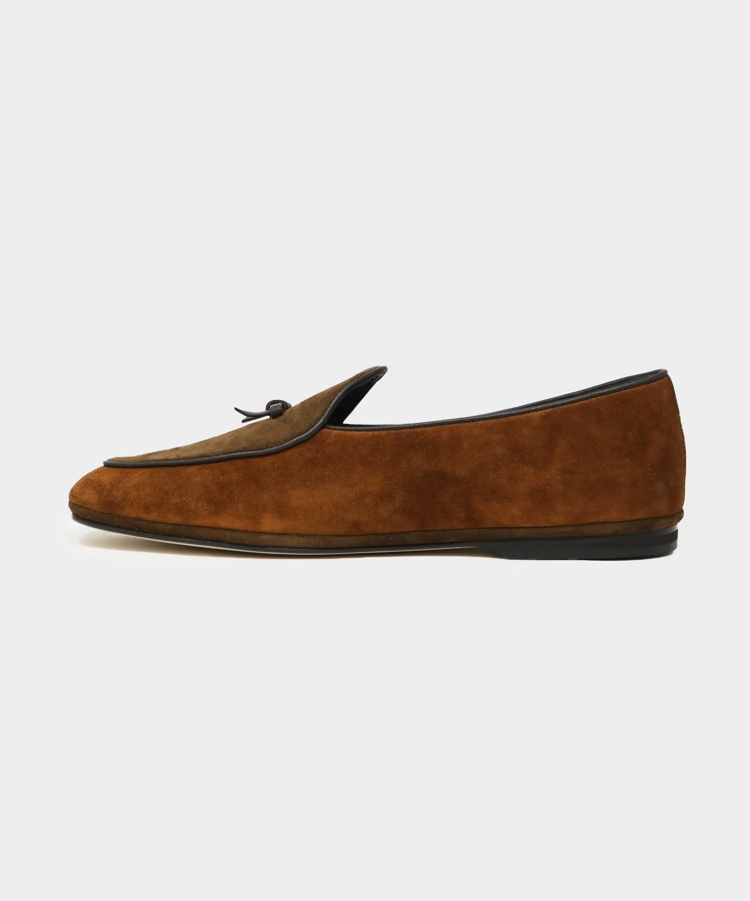 Todd Snyder x Rubinacci Colorblock Suede Marphy Loafer