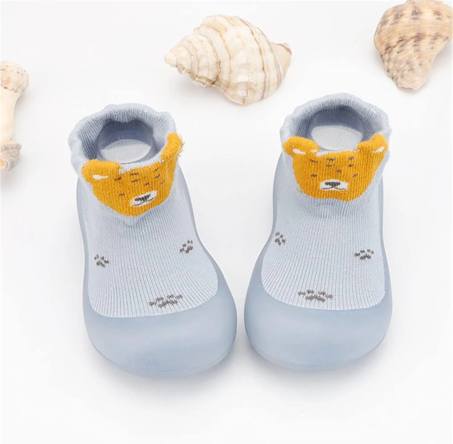 Toddler Sock Shoes,Infant Baby Soft Elastic Casual First Walkers Shoes Socks Solid Baby Shoes Boots