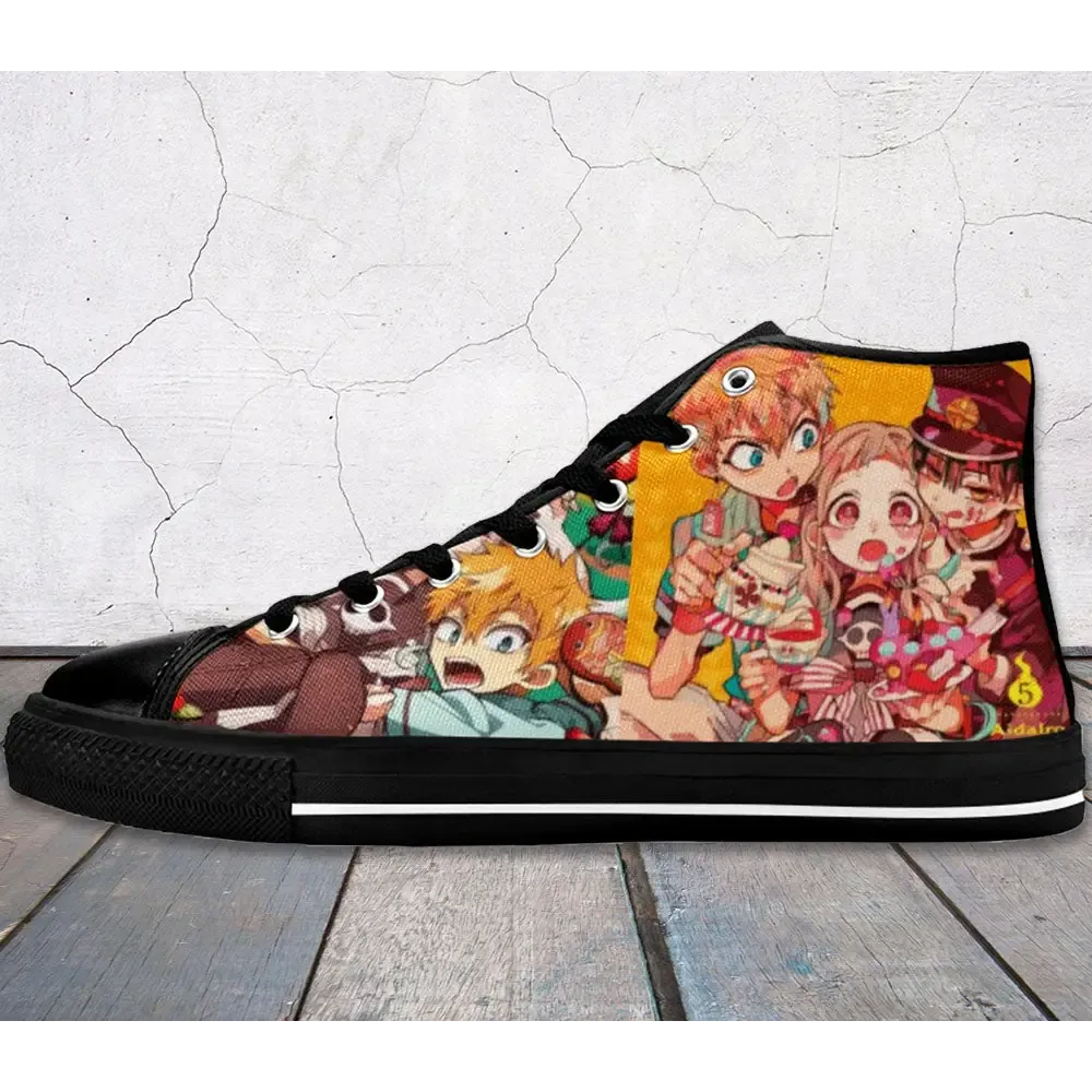 Toilet bound Hanako kun Shoes High Top Sneakers for Kids and Adults