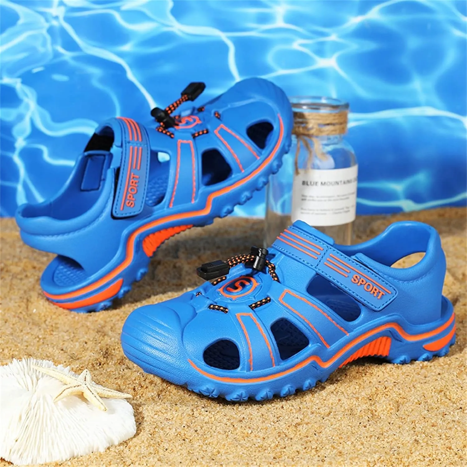 Walking Shoes for Boys Girls Children Slippers Cartoon Dinosaur Flat Bottom Home Breathable Beach Slippers