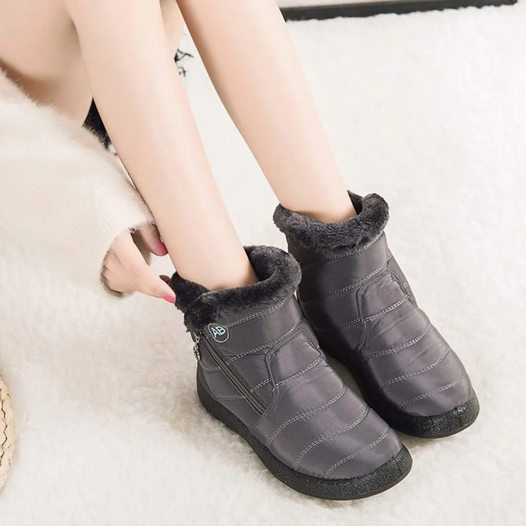Waterproof Snow Boots for Women Knee High Winter Boots for Women Waterproof Snow Size 12 Womens Boots for Snow Winter White Boots for Women Heel Winter Boot for Women Wide