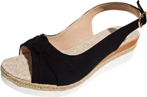 Wedge Sandals for Women Mid Heel Platform Dressy Platform Summer Walking Orthopedic Strappy Walking Sandals