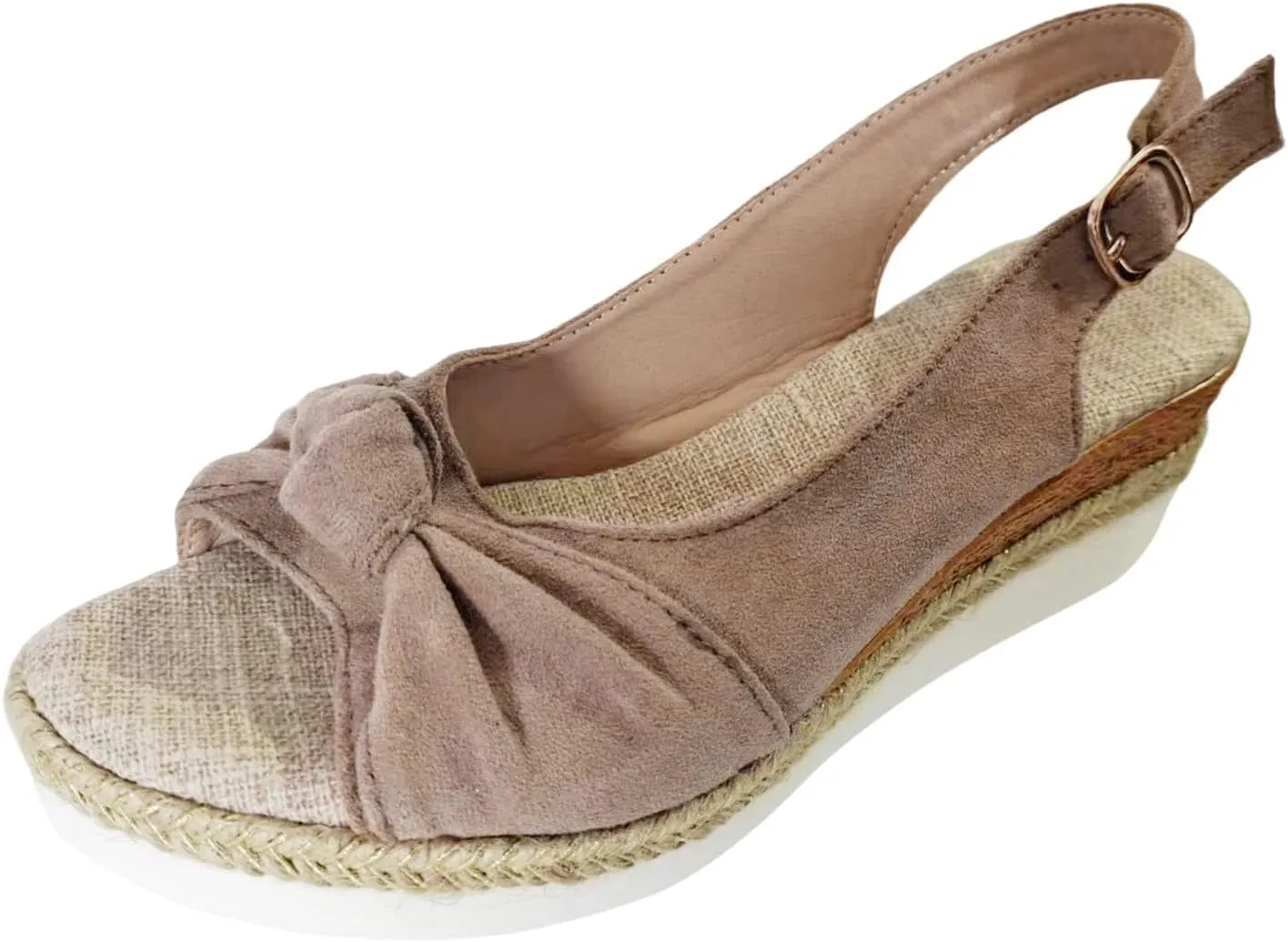 Wedge Sandals for Women Mid Heel Platform Dressy Platform Summer Walking Orthopedic Strappy Walking Sandals