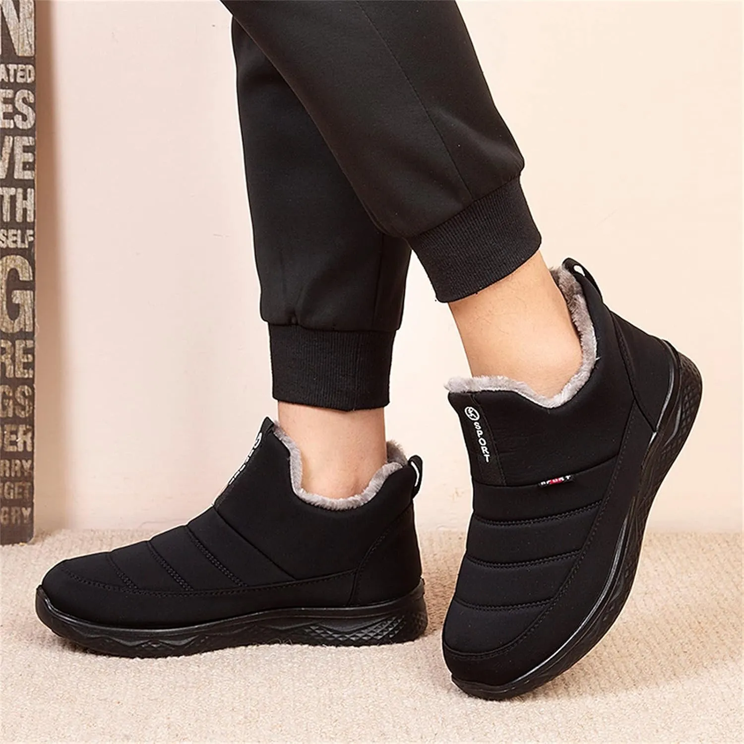 Winter Boots for Women Fashion Winter Snow Boots Women 2023 Womens Winter Boots Waterproof Warm Womens Winter Hunting Boots Waterproof Insulated Platform Mini Winter Boots for Women