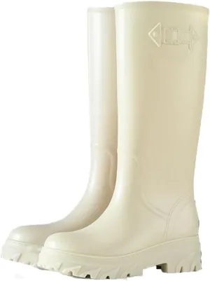 Woman High Water Boots Rain Rubber Shoes Waterproof Galoshes Garden Work Rainboots