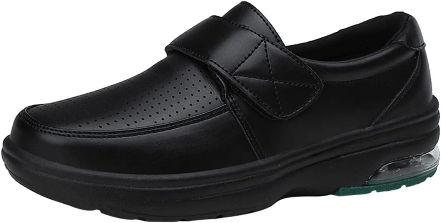 Women's Nursing Shoes Comfortable Lightweight Walking Sneakers Orthopedic Diabetic Wedge Slip Ons Restaurant Waterproof Loafer Breathable Work Shoes