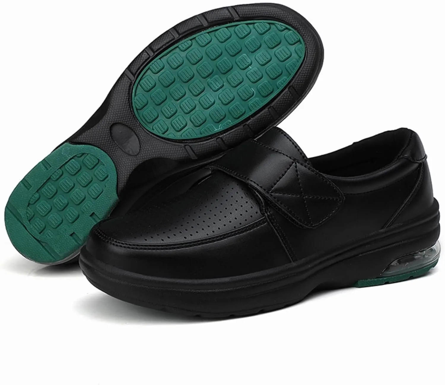 Women's Nursing Shoes Comfortable Lightweight Walking Sneakers Orthopedic Diabetic Wedge Slip Ons Restaurant Waterproof Loafer Breathable Work Shoes
