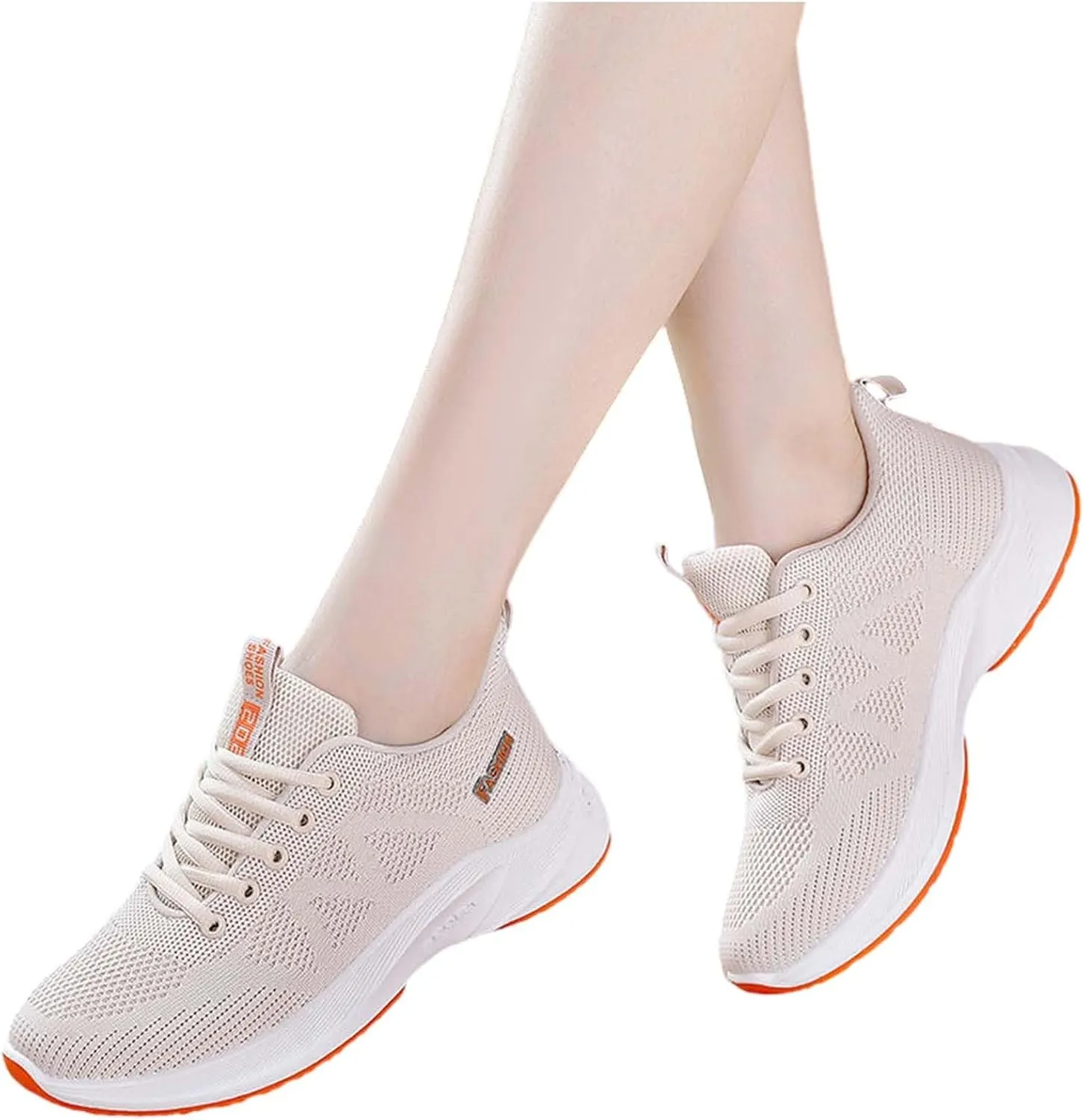 Womens Orthopedic Bowling Shoes Comfortable Universal Slide Soles Light-Weight Mesh Athletic Slip on Sneakers