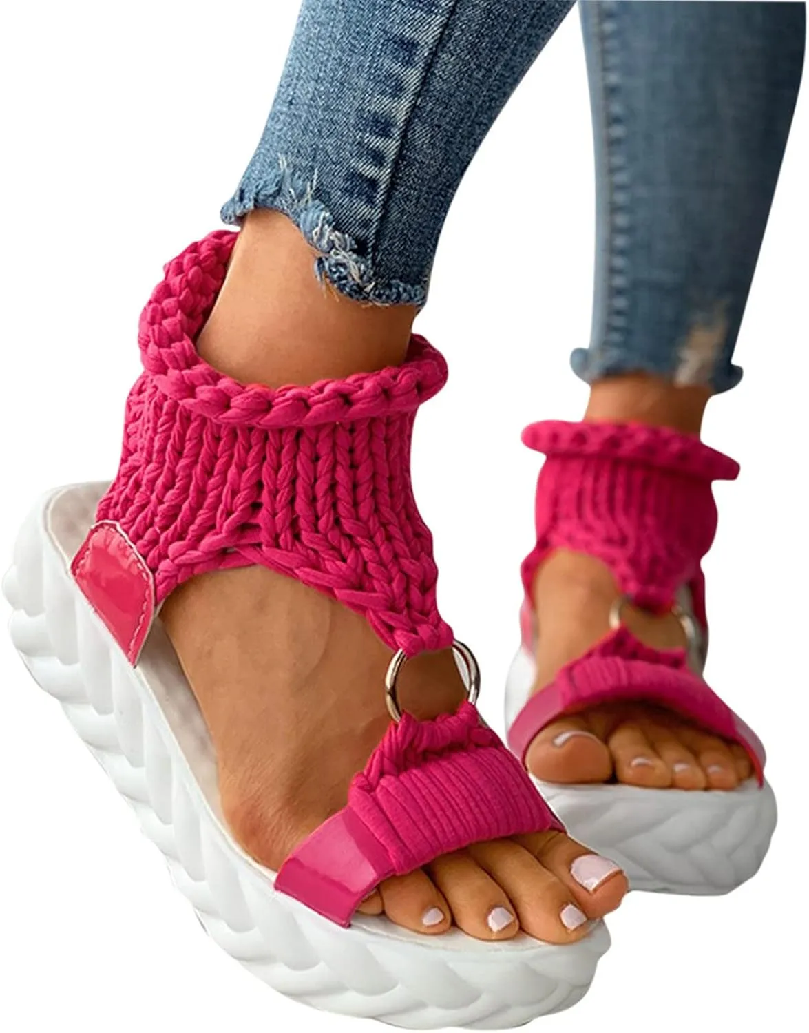 Women's Orthopedic Sandals High Heel Dressy Shoe Fashion Adjustable 2025 Summer Flip Flops Sandals