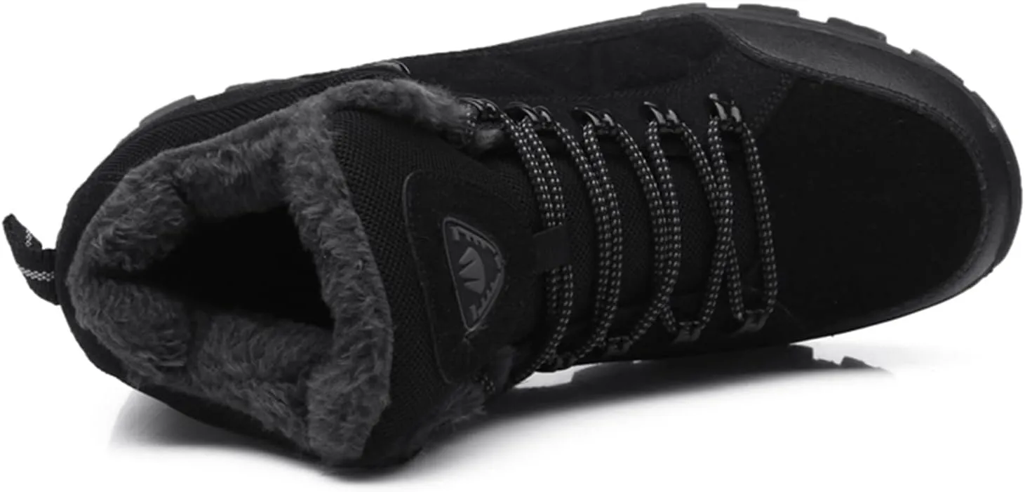 Womens Snow Boots Waterproof Womens Winter Duck Boots Waterproof with Zipper Fur Boots for Women Winter Tall Tall Outdoor Farm Boots for Women Waterproof Winter Boot for Women Wide