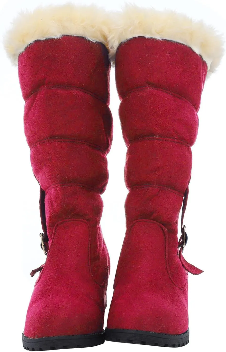 Womens Snow Boots Wide Width Zipper Non Slip Winter Boots for Women Snow Boots for Women Wide Feet Tall Snow Boots for Women Botas Impermeables Para Invierno Mujer