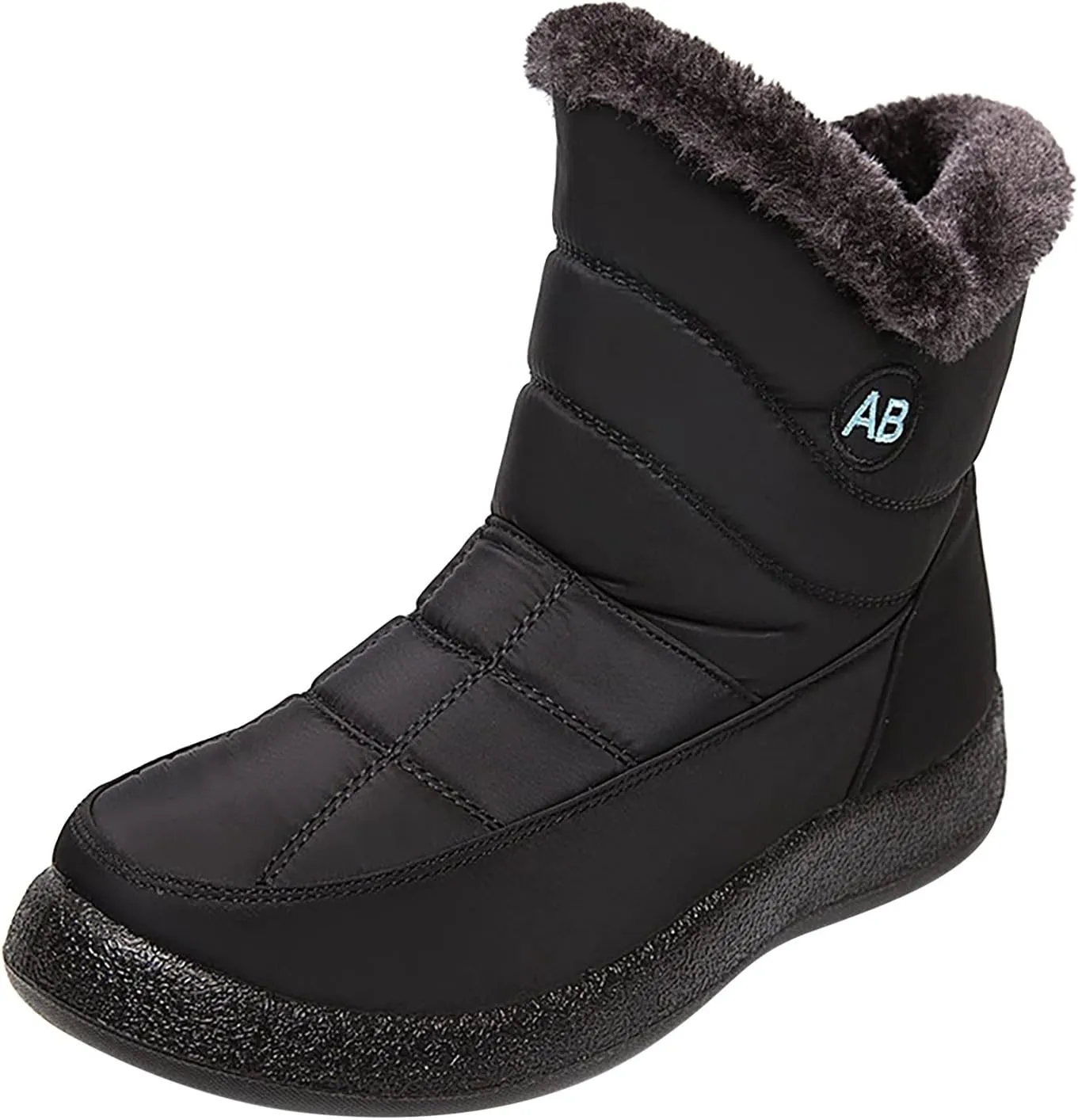 Womens Snow Boots Winter Boots for Women Waterproof Snow Winter Short Boots for Women Outdoor Flat Boots Keep Warm