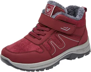 Womens Winter Shoes Wide Width Size 9.5 Woman Snow Boots Zapatos De Invierno Para Mujer Waterproof Boots for Women Women's Snow Boots Wide Calf Sales Clearance