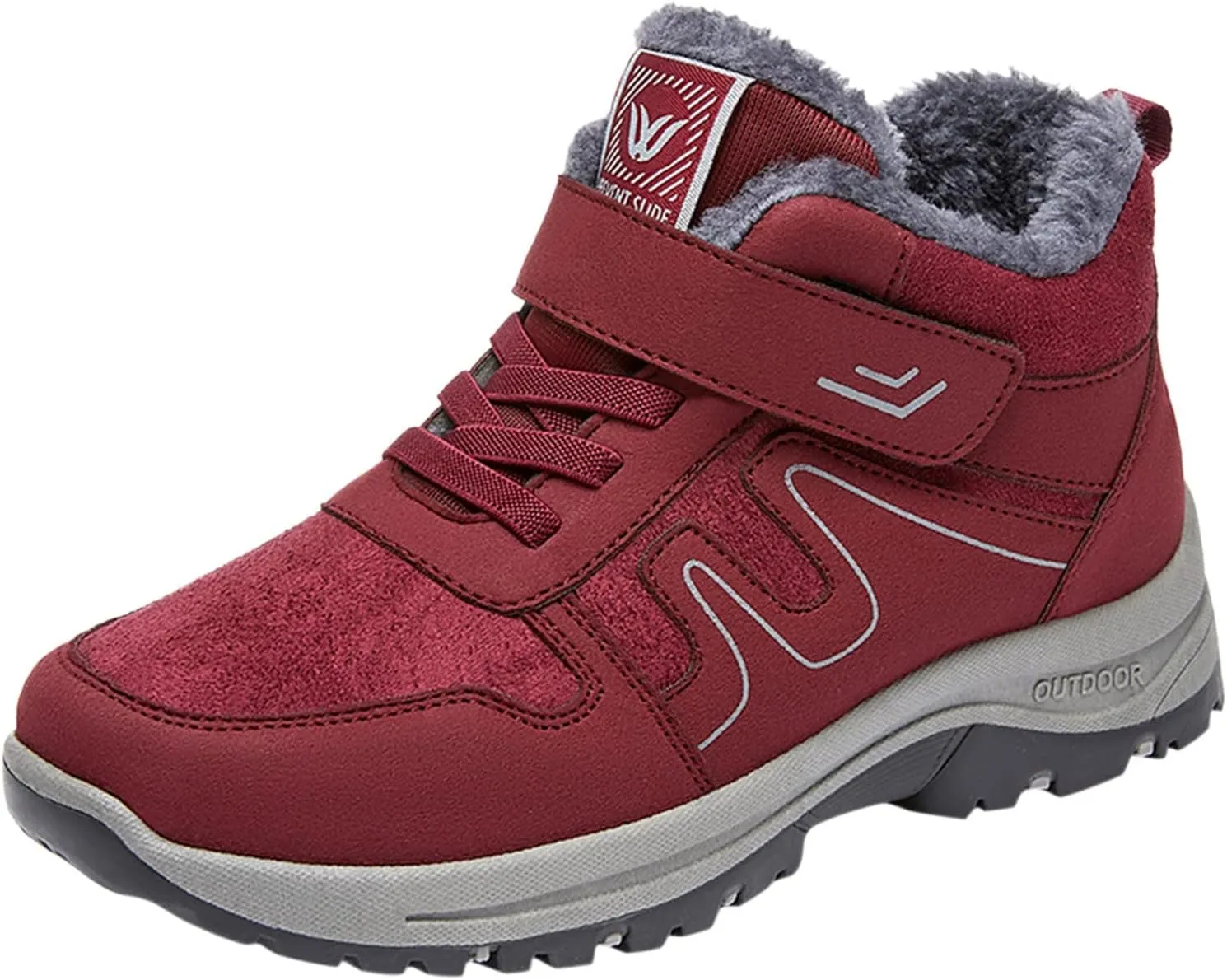 Womens Winter Shoes Wide Width Size 9.5 Woman Snow Boots Zapatos De Invierno Para Mujer Waterproof Boots for Women Women's Snow Boots Wide Calf Sales Clearance