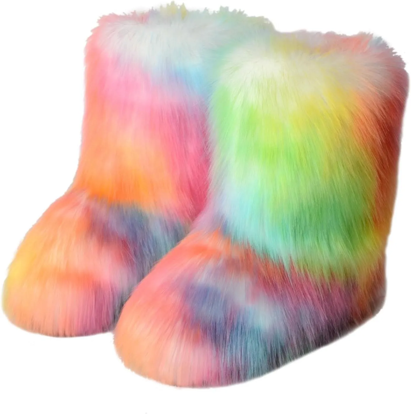 Womens Winter Snow Boots Wide Width Women Snow Boots Tall Women Winter Boots Slip on 8.5 Winter Dress Boots for Women Low Heel Botas Para Trabajo De Invierno Mujeres