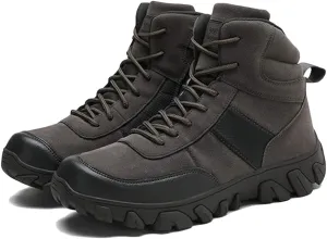 Wygwlg Men's Military Combat Army Boots Special Forces Boot Breathable Jungle Combat Boots Durable Low Rise Hiking Shoes