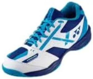 YONEX Power Cushion 39 Junior Badminton Shoe, White/Blue (us_Footwear_Size_System, Big_Kid, Men, Numeric, Medium, Numeric_7)