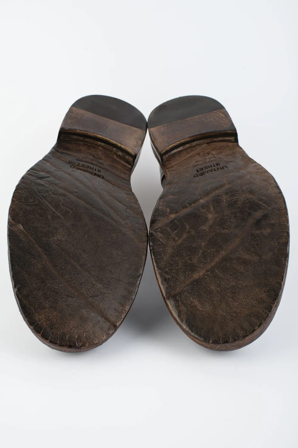 YORK urban-black welted military boots.